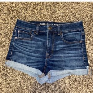 American eagle jean shorts